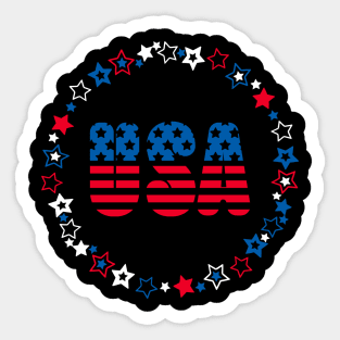 4th of july Sticker